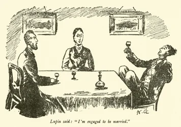 Lupin sagte, ich bin verlobt